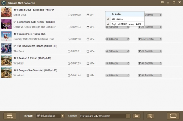 DRmare M4V Converter sc.png
