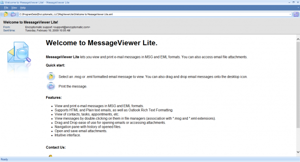 MessageViewer Lite sc.png