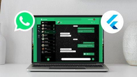 Flutter Whatsapp Web App Clone | Full Stack Web Development