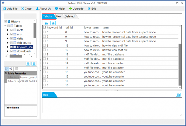 SysTools SQLite Viewer Pro sc.png