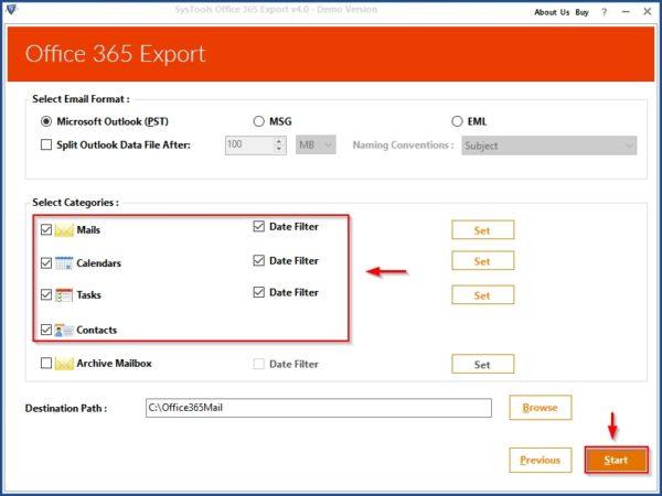 SysTools Office 365 Export screen.jpg