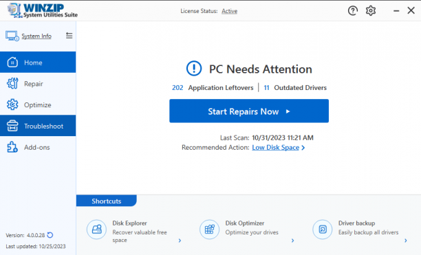 WinZip System Utilities Suite sc.PNG