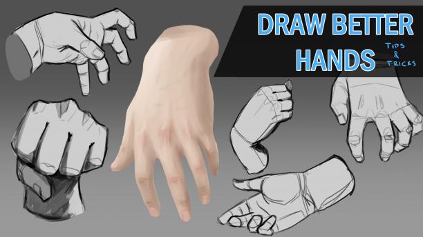 How to Draw Stylized Hands and Hand Poses