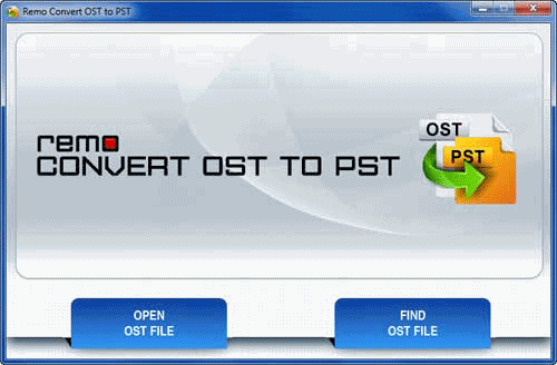 Remo Converter OST to PST screen.png