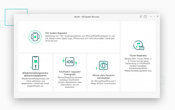 AnyFix - iOS System Recovery screen.png