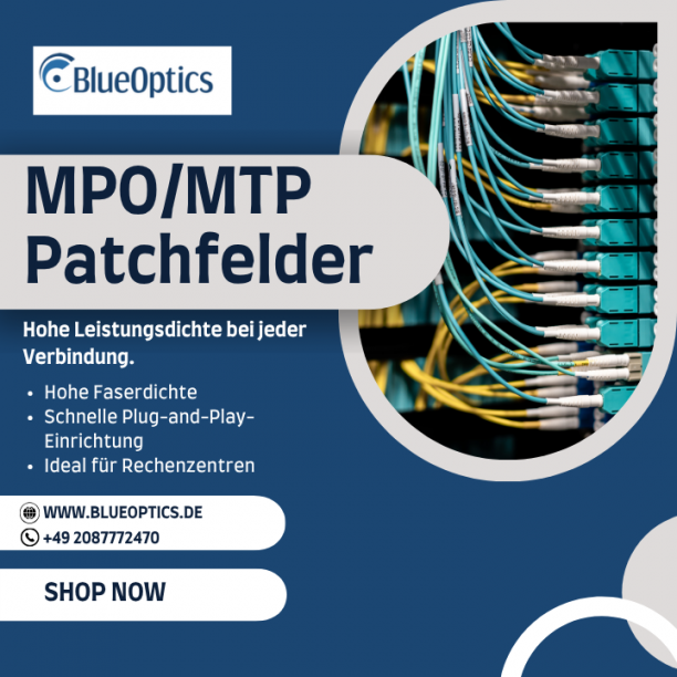 MPO/MTP-Patchfelder – Effiziente Lösungen für moderne Glasfasernetze