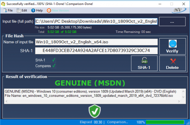 Windows and Office Genuine ISO Verifier sc.png