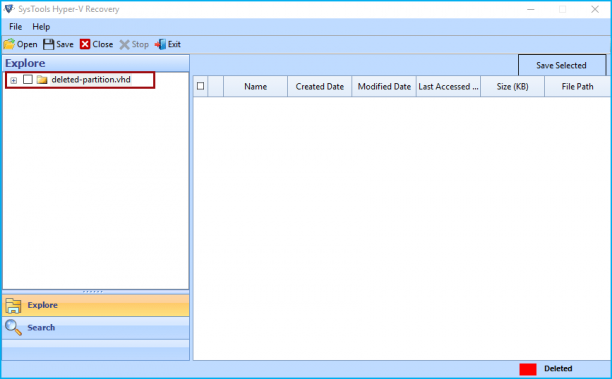 SysTools Hyper-v Recovery screen.png