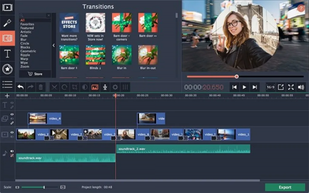 Movavi Video Editor screen.png