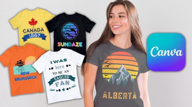T-Shirt Design for Beginners Using Canva Pro