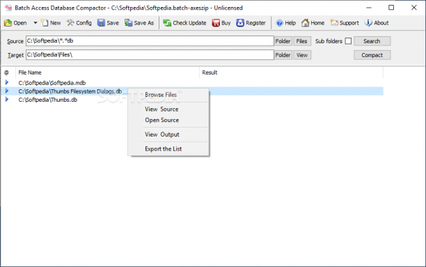 Batch Access Database Compactor sc.png