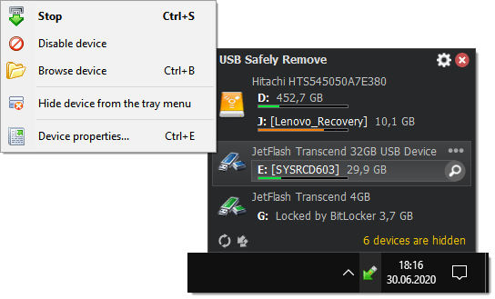USB Safely Remove 7.0.5.1320 Multilingual Portable YZpc