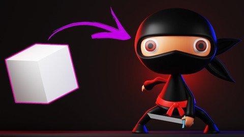 Blender Ninja Character Modeling From Concept To Render.jpg