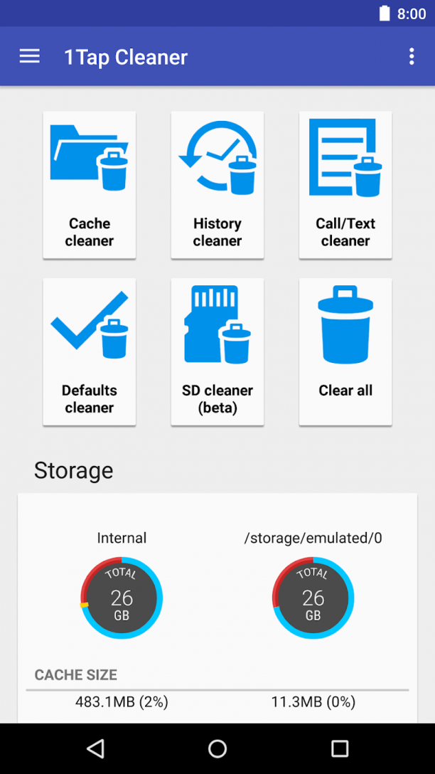 1Tap Cleaner Pro (clear cache) v4.50