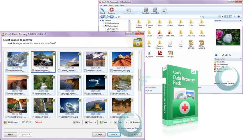 Comfy Data Recovery Pack 4.7 Multilingual Qxjc