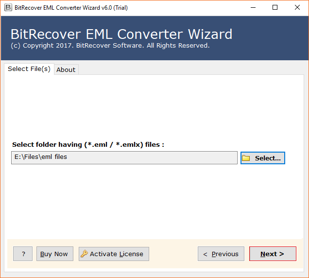 BitRecover EML Converter Wizard 11.1 Portable Qxkc