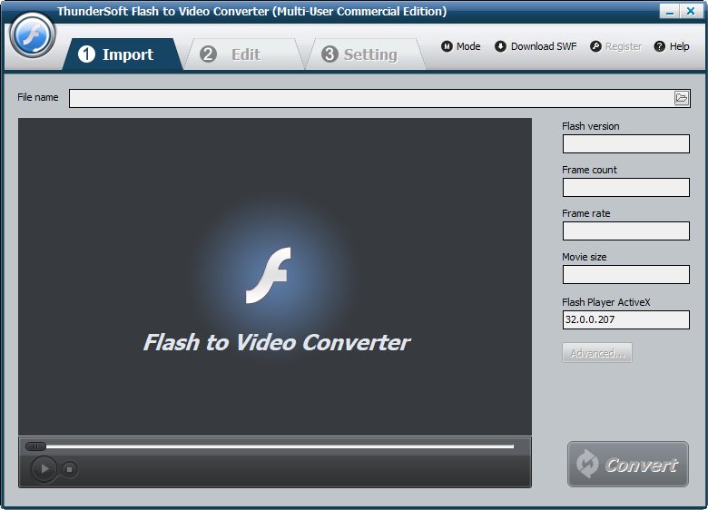ThunderSoft Flash to Video Converter 5.2.0