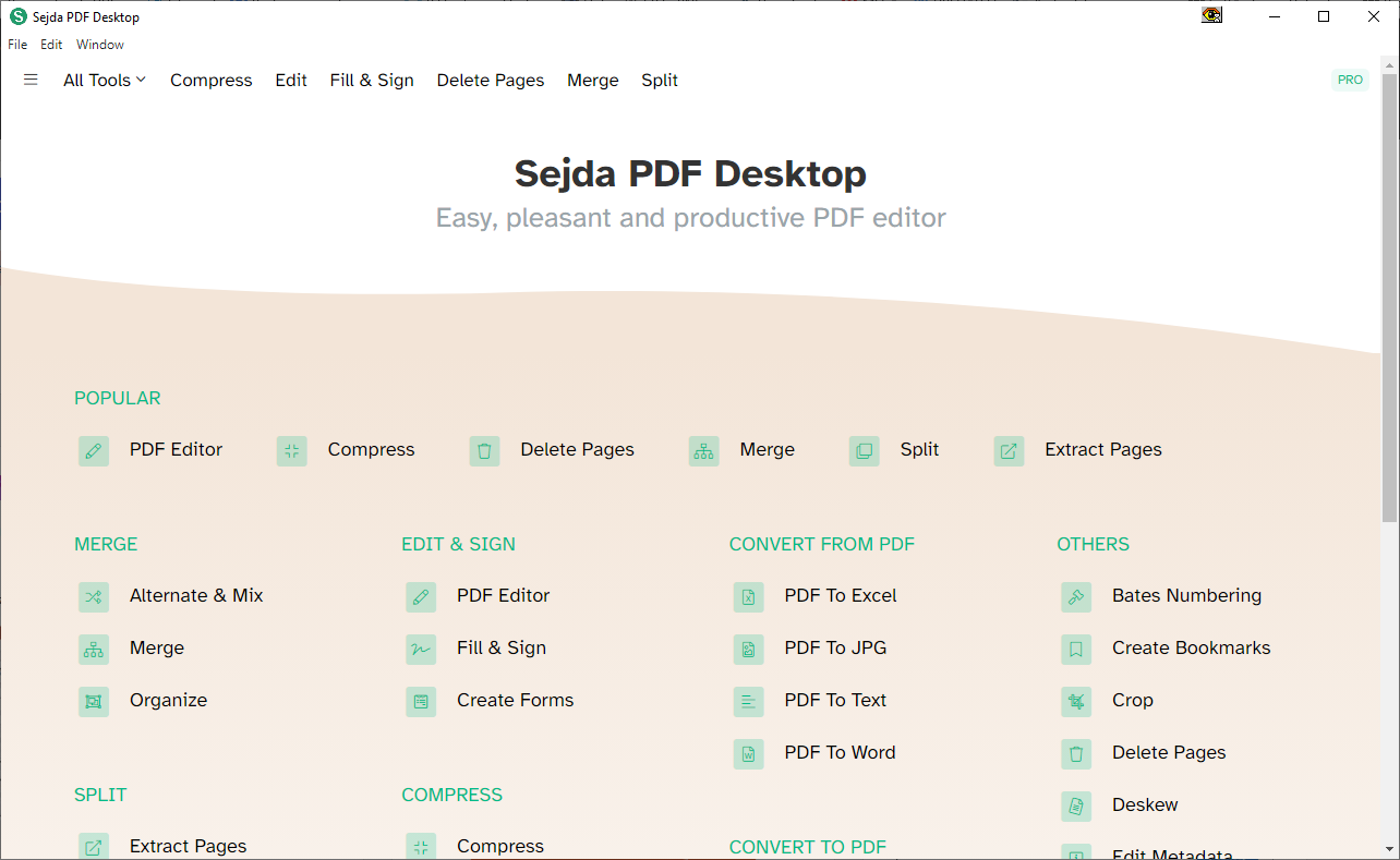 Sejda PDF Desktop Pro 7.6.4 free instal