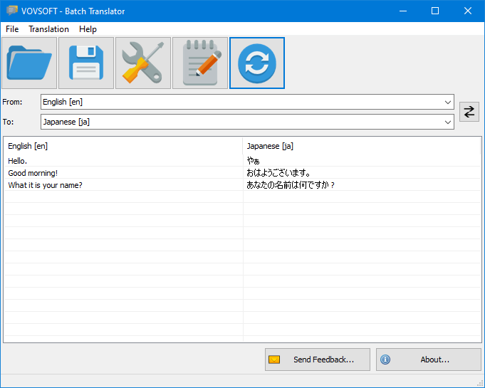 VovSoft Batch Translator 3.2.0 Portable
