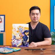 Watercolor Techniques for Comic Book Covers.jpg