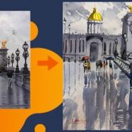 Beginners Watercolor- Paint Rainy Cityscape.jpg