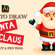 Creating Santa Claus Character in Adobe Illustrator.png