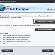 GiliSoft CD DVD Encryption screen.png