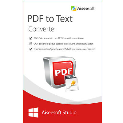 Aiseesoft PDF to Text Converter 3.3.28 - ENG