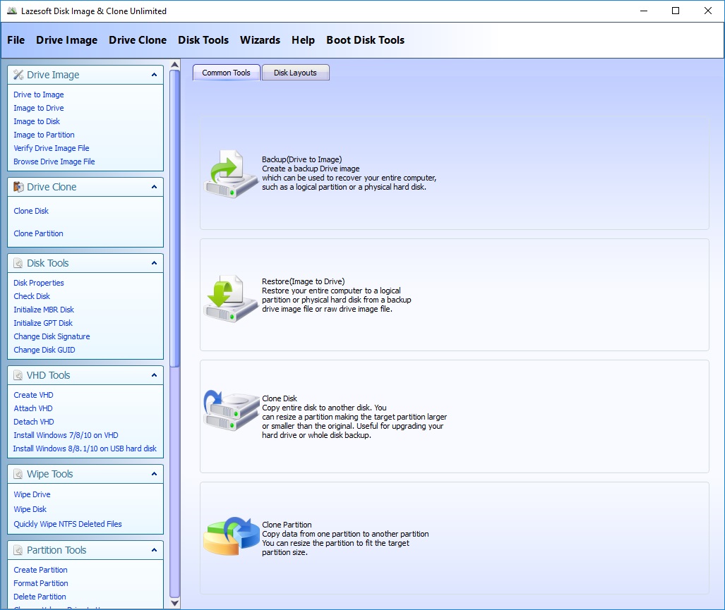 Lazesoft Disk Image and Clone 4.7.2.1 Professional / Server Edition VbM