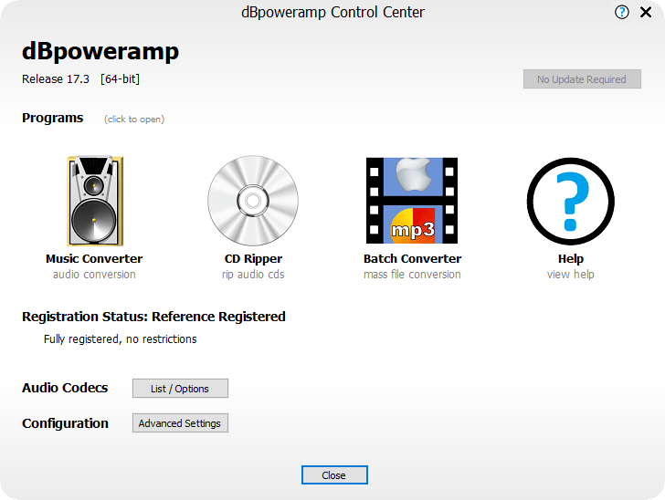 dBpoweramp Music Converter 2023.16.15 Reference macOS